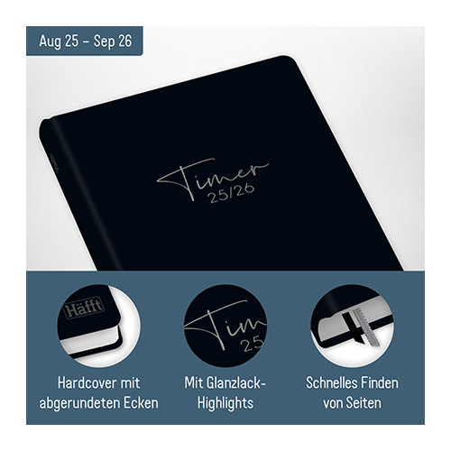 Häfft Timer 2025 2026 - Aufbau