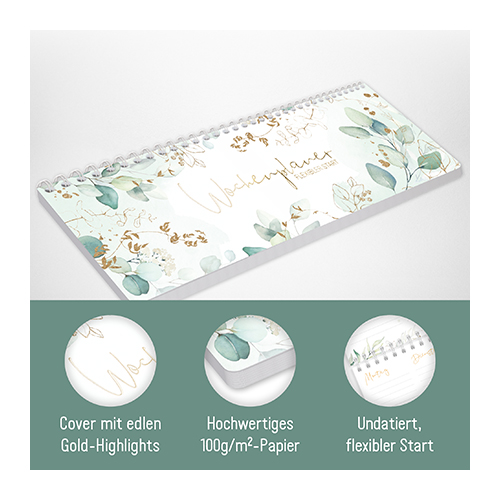 Tischkalender undatiert - Aufbau