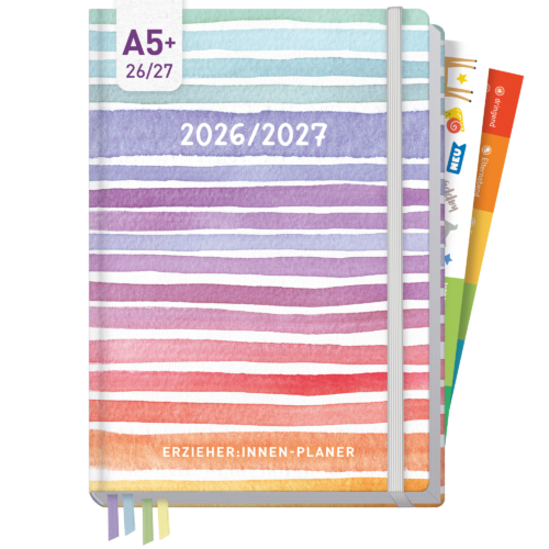 Erzieher-Planer A5 2026 2027 - Designbeispiel
