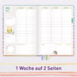 Erzieher-Planer A5 2026 2027 - Wochenübersicht