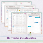 Erzieher-Planer A5 2026 2027 - Hilfreiche Zusatzseiten