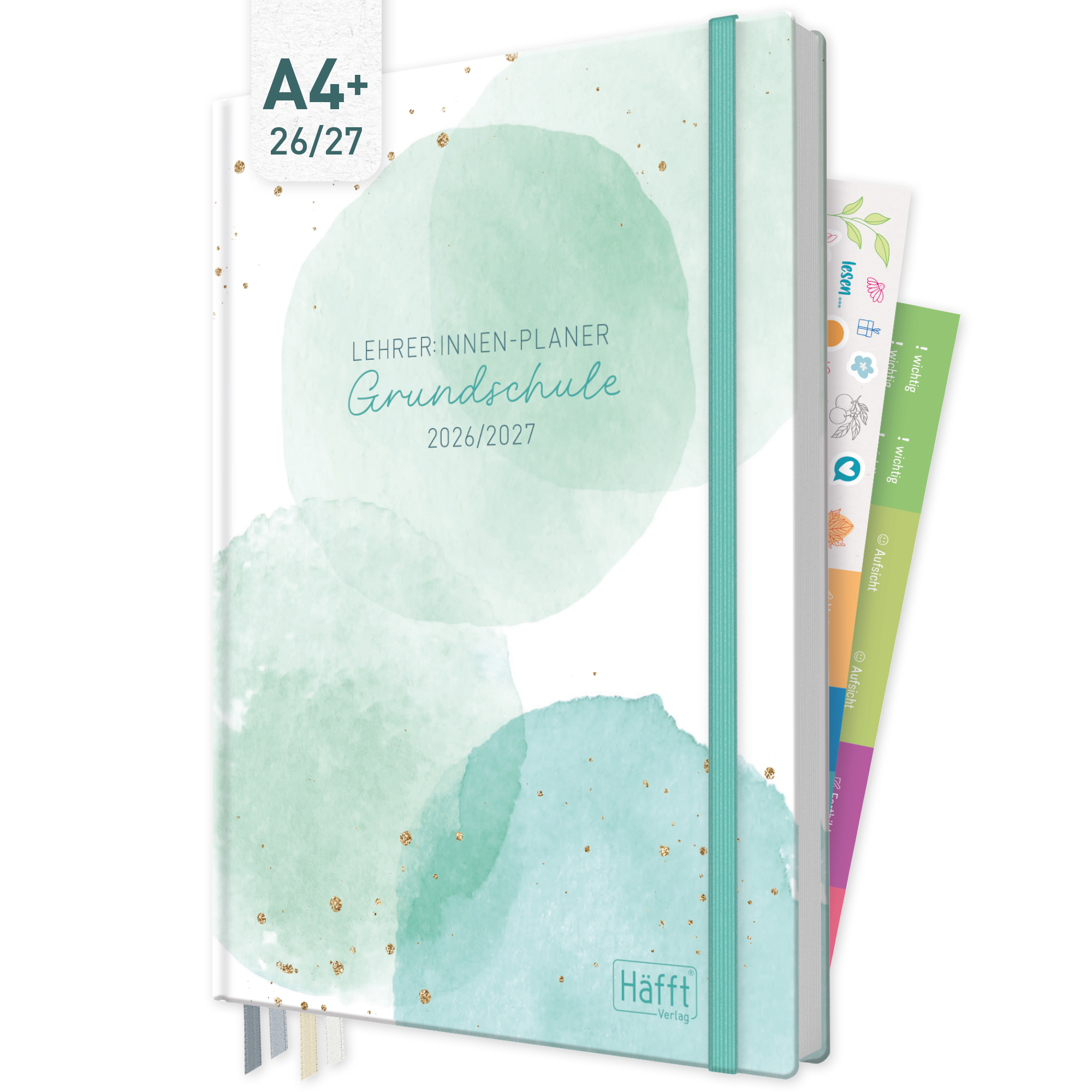 Lehrer-Planer Grundschule A4+ 2026/2027 - Design