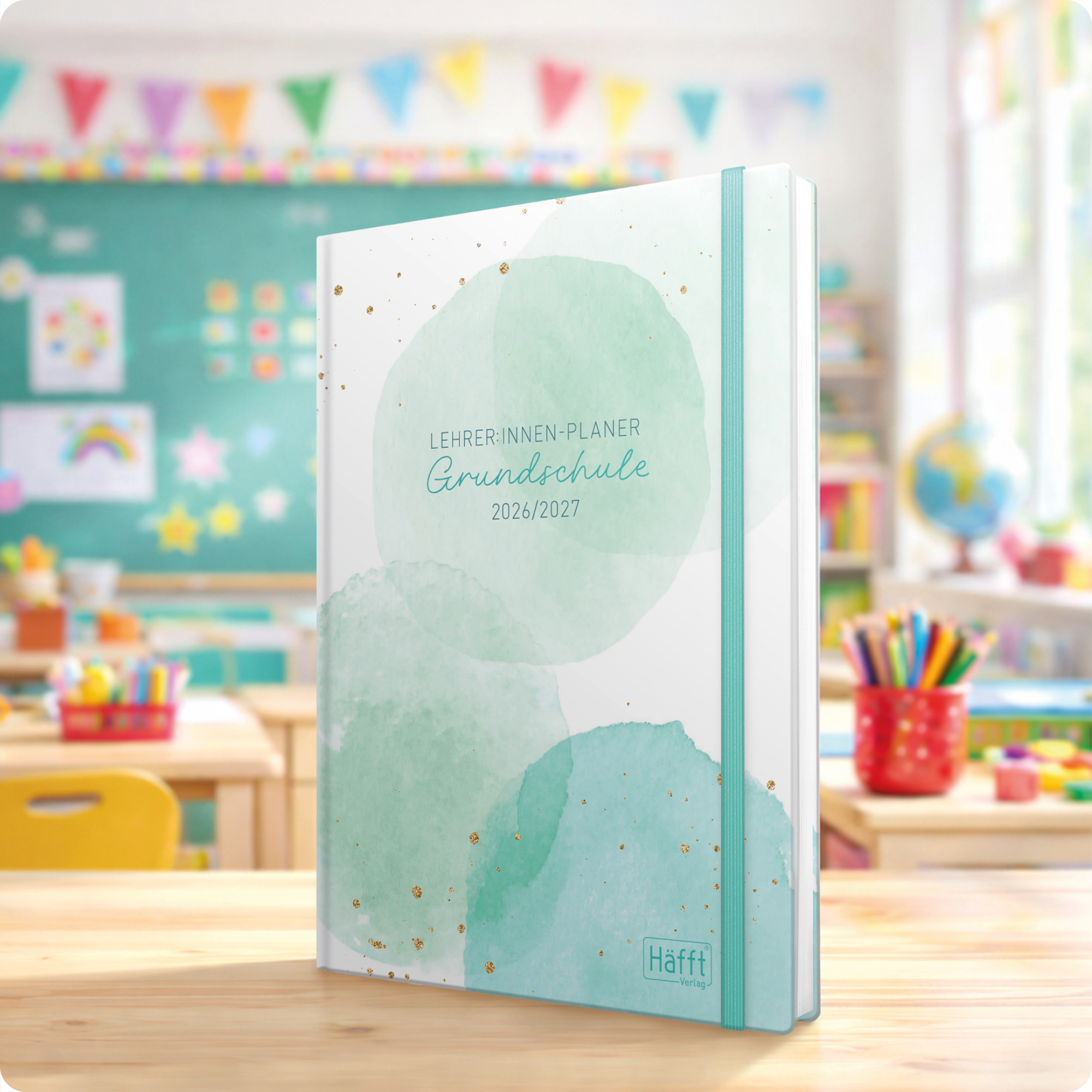 Grundschul-Lehrer-Planer A4+ 2026/2027 - Anwendungsbeispiel