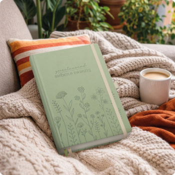 Notiz-Timer A5 2026 2027 - Anwendungsbeispiel