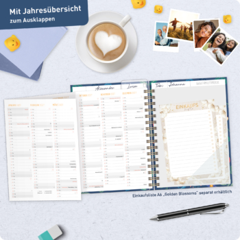 Family-Timer A5 2026 2027 - Jahresübersicht