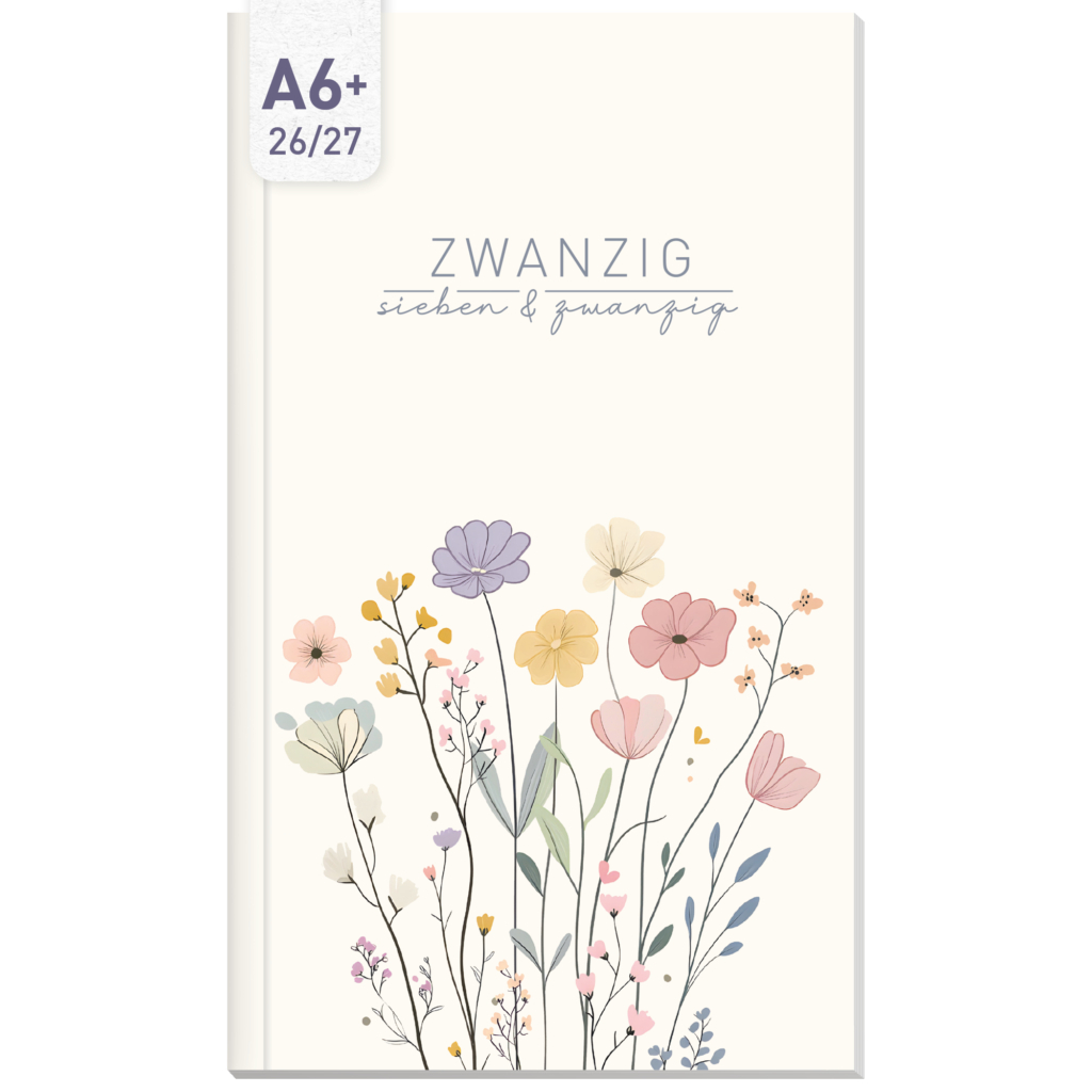 Monatskalender Pocket slim 2026 2027 - Design