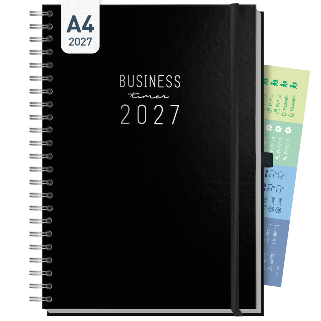 Business-Timer Maxi A4 2027 - Design