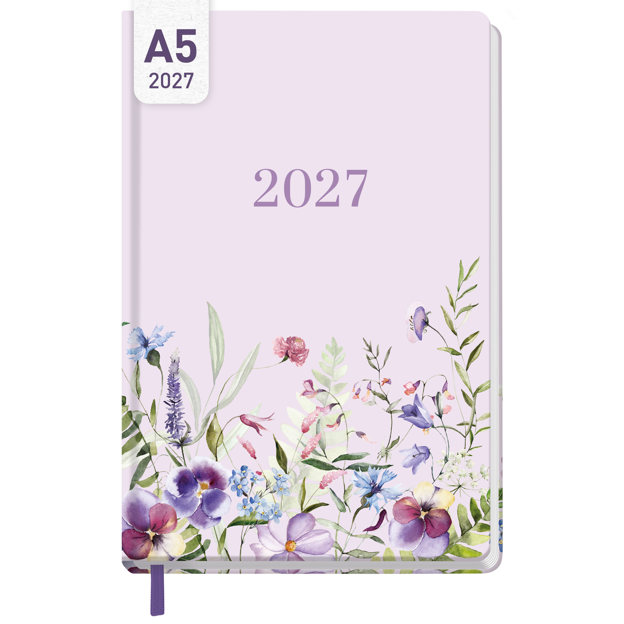 Großdruck-Kalender A5 2027 - Design