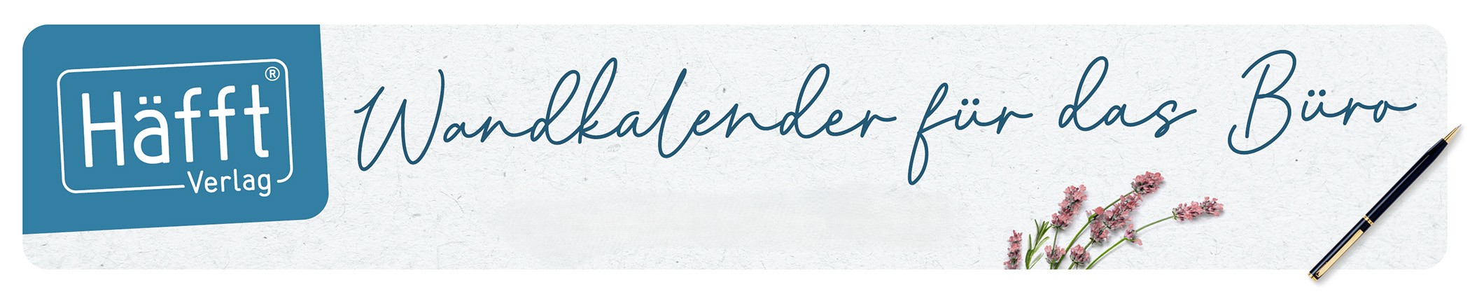 Wandkalender für das Büro von Häfft