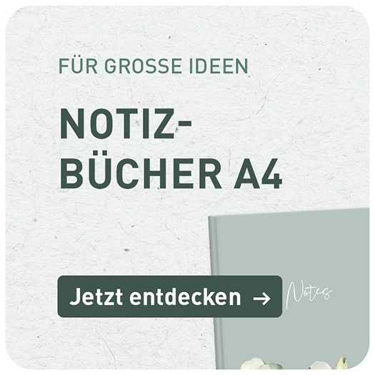 Notizbücher A4 von Häfft