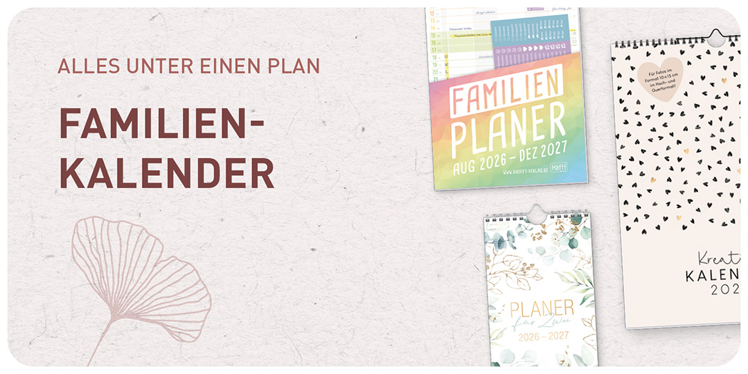 Wandkalender für Familien von Häfft