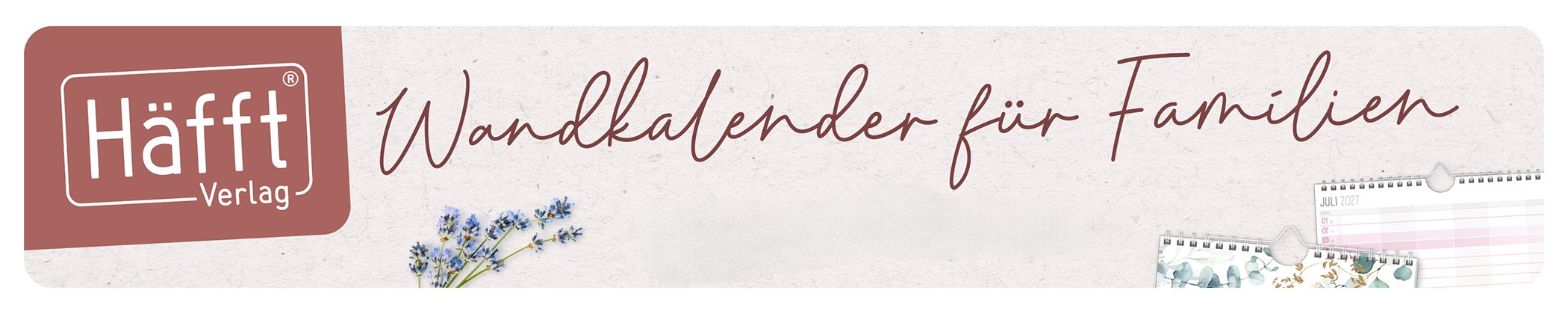 Wandkalender für Familien von Häfft