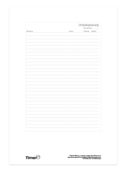 Wochen Notiz Timer - Downloads 2024 Urlaub